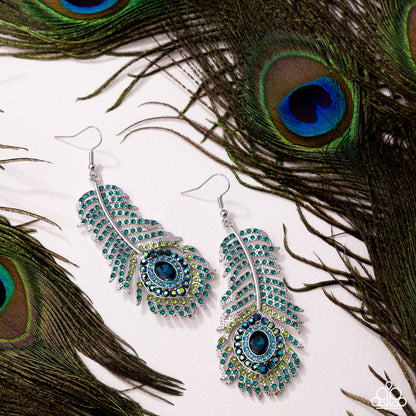 Prized Peacock - Green