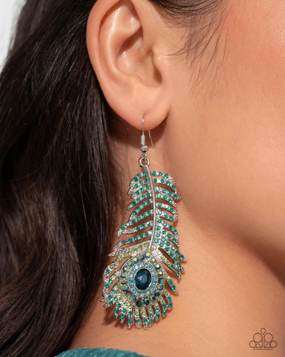 Prized Peacock - Green
