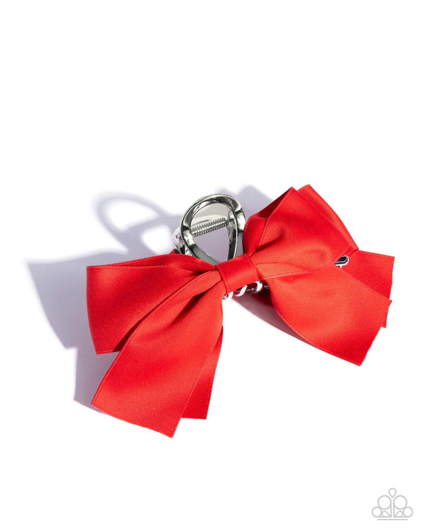 Coquette Class Red Hair Clip - Paparazzi Accessories