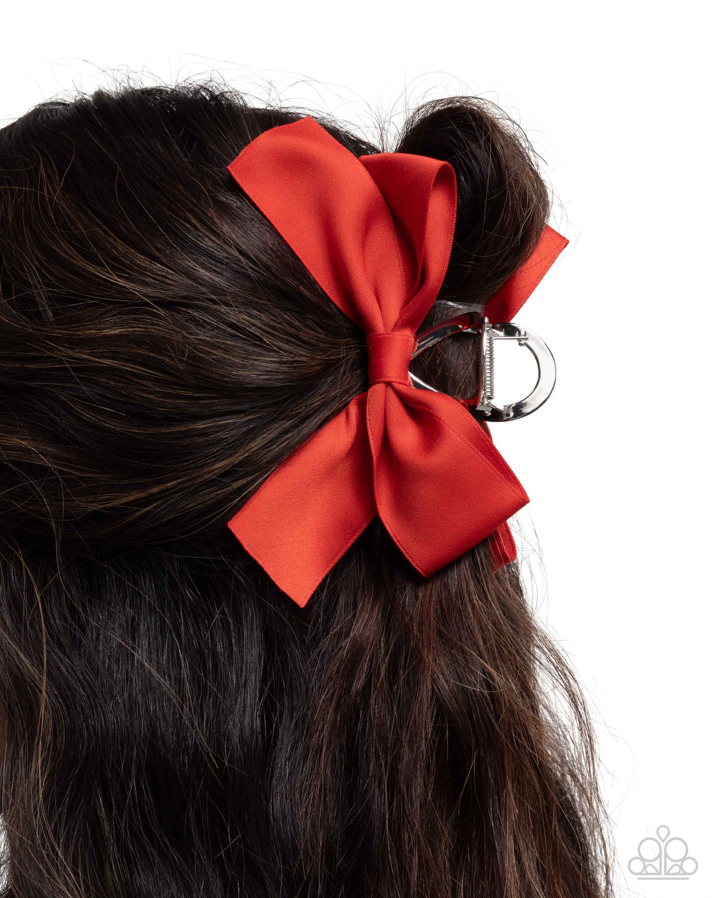 Coquette Class Red Hair Clip - Paparazzi Accessories