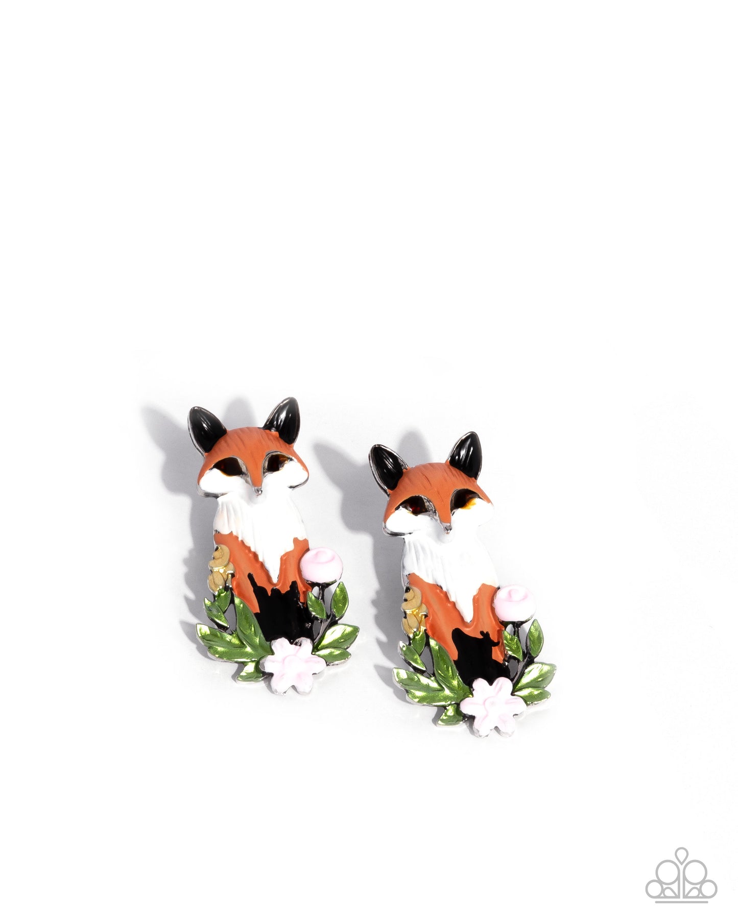 Fox Fanatic Multi Post Earring - Paparazzi Accessories
