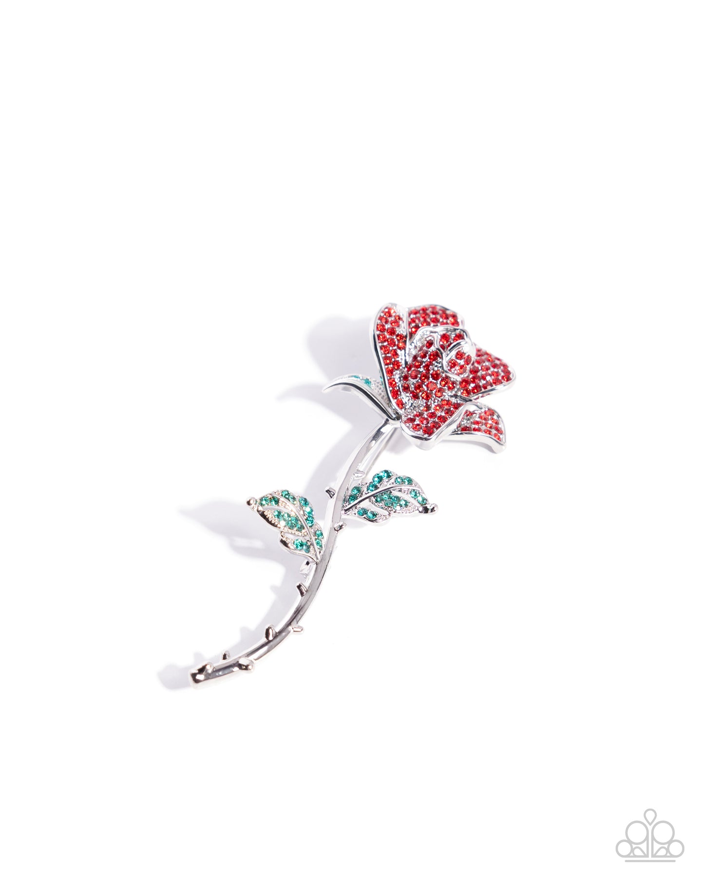 Reliable Rose Red Brooch - Paparazzi Accessories