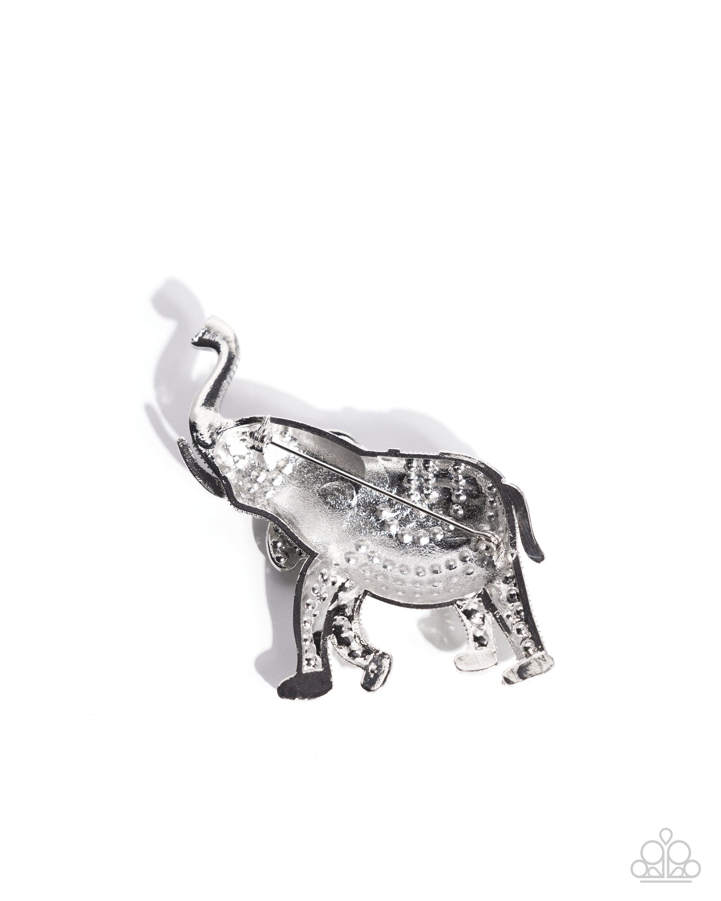 Elephant Embrace Red Brooch - Paparazzi Accessories