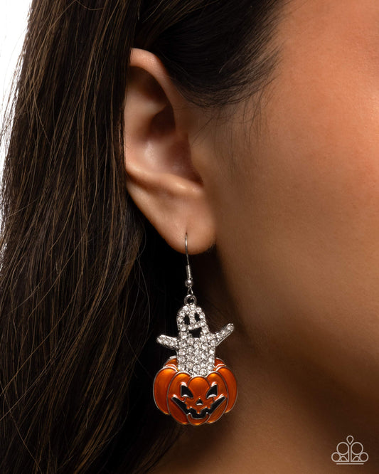 Spooky Statement Multi Halloween Earring - Paparazzi Accessories