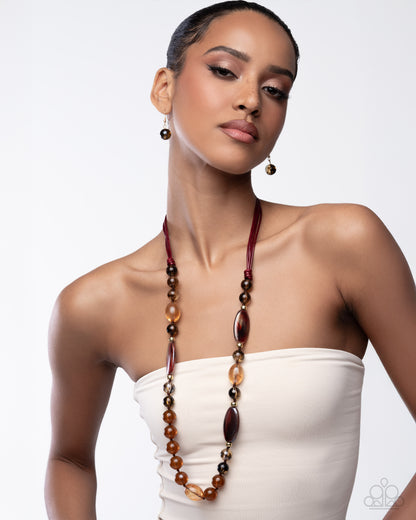 Entrancing Ease Multi Necklace - Paparazzi Accessories