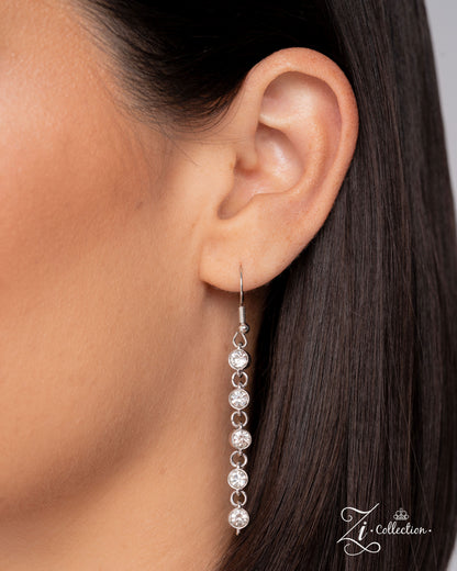 Demure White 2025 Zi Necklace - Paparazzi Accessories