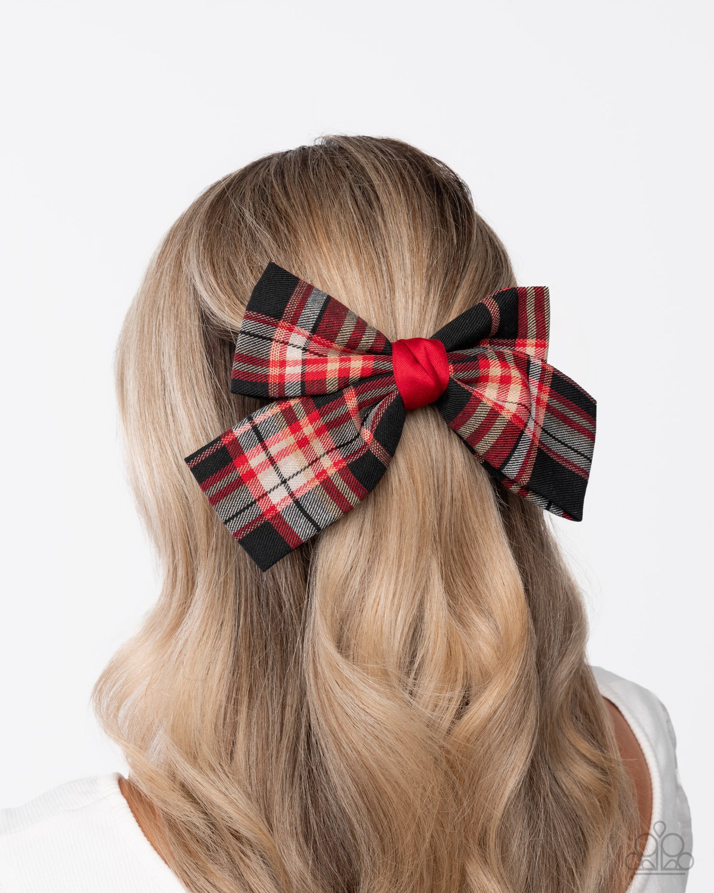 Front BOW Seat Red Hair Bow - Paparazzi Accessories