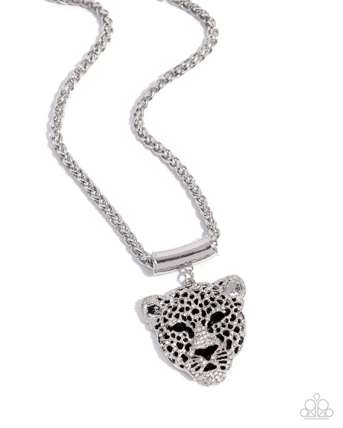 Leopard Luminescence Black Necklace - Paparazzi Accessories