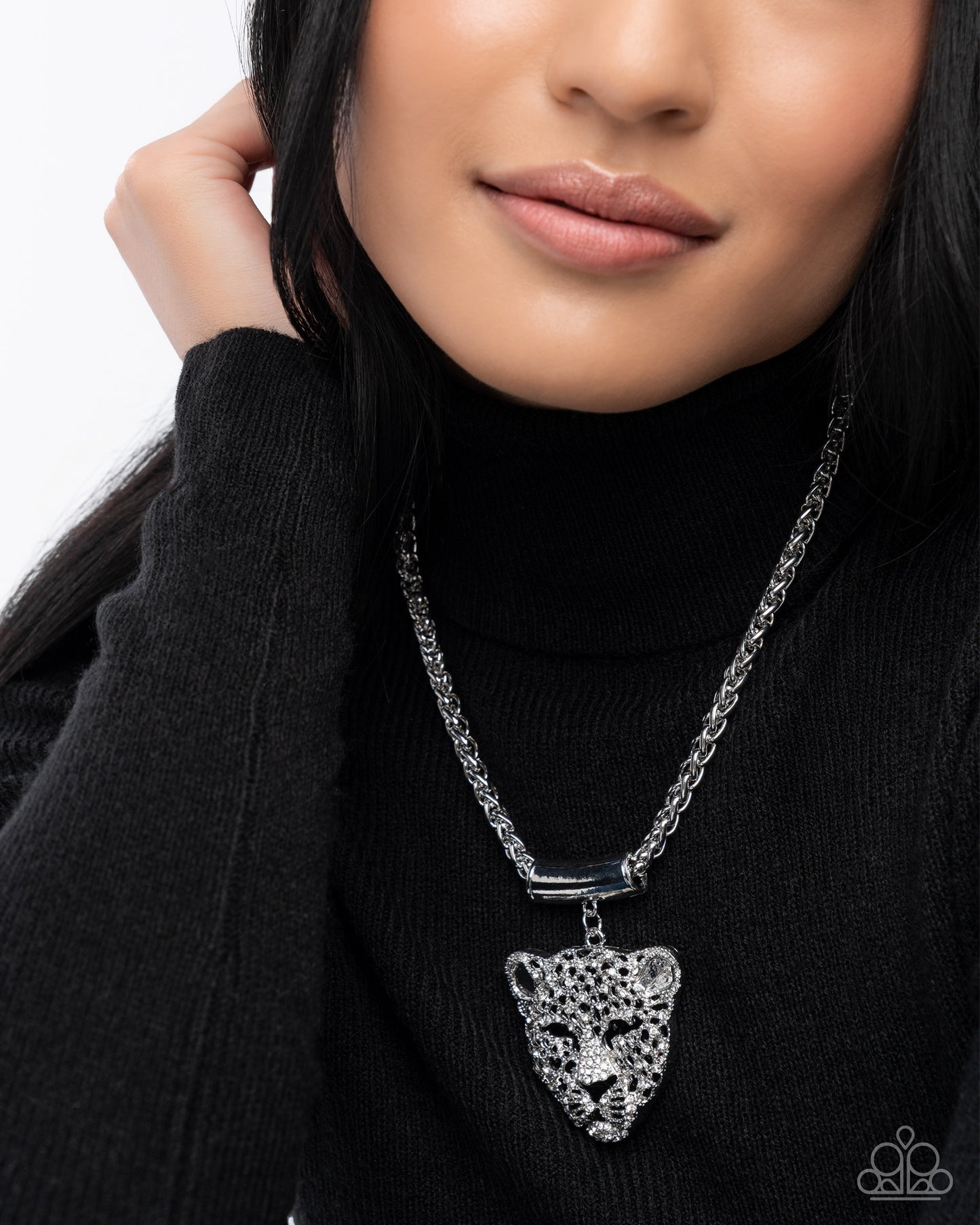 Leopard Luminescence Black Necklace - Paparazzi Accessories