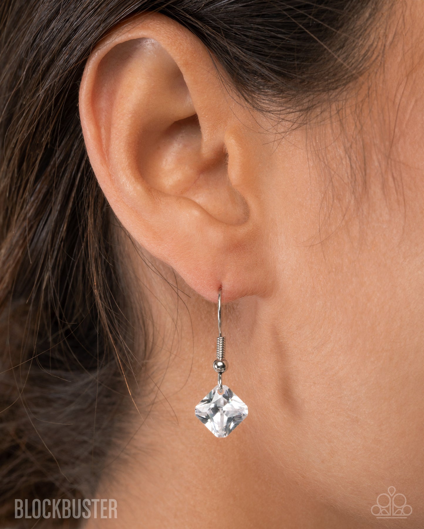 Enjoy the GLOW White Blockbuster Necklace - Paparazzi Accessories