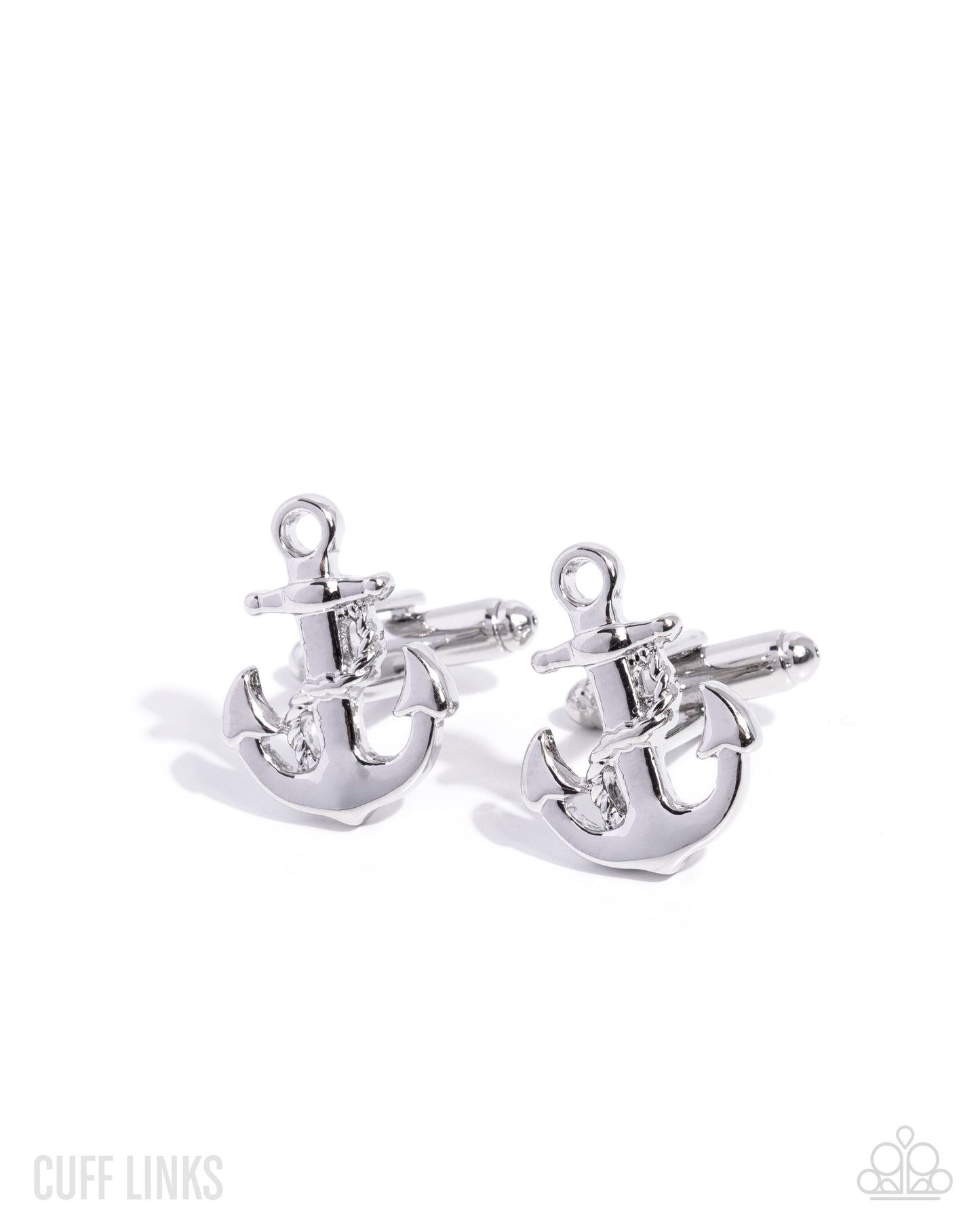 Admirable Anchor Silver Cuff Link