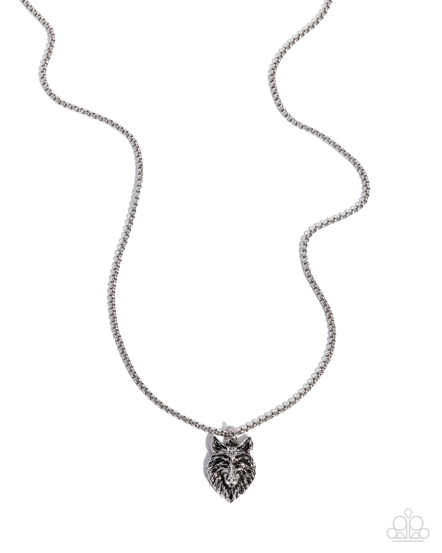 Alphas Call Silver Necklace - Paparazzi Accessories
