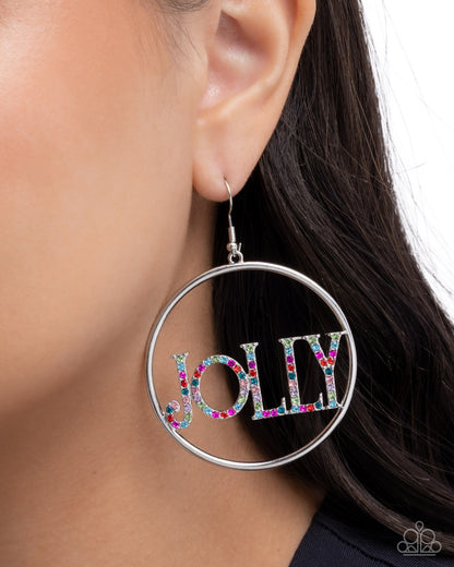 Holly Jolly Multi Earring - Paparazzi Accessories