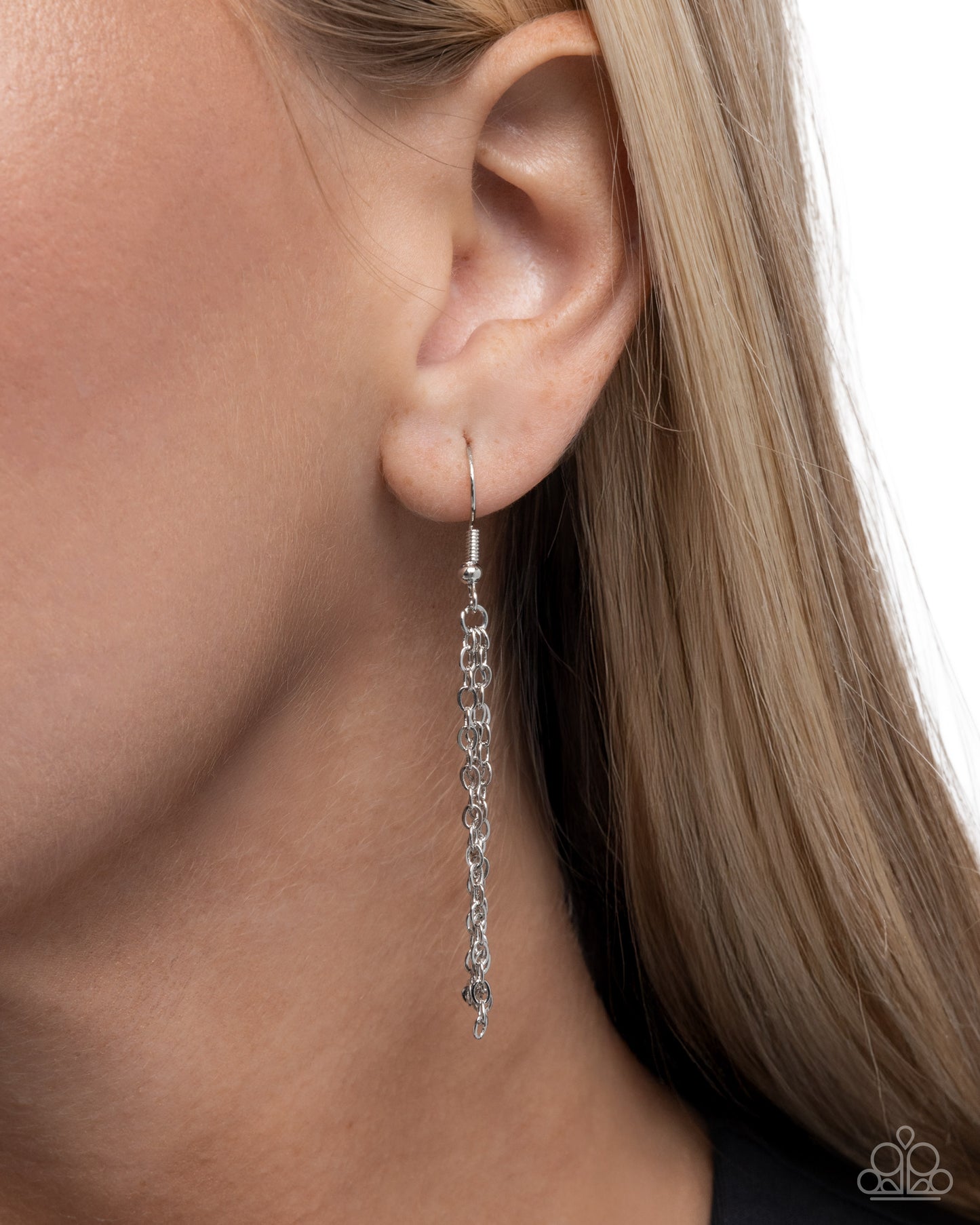 Eiffel Tower Eloquence Silver Necklace - Paparazzi Accessories