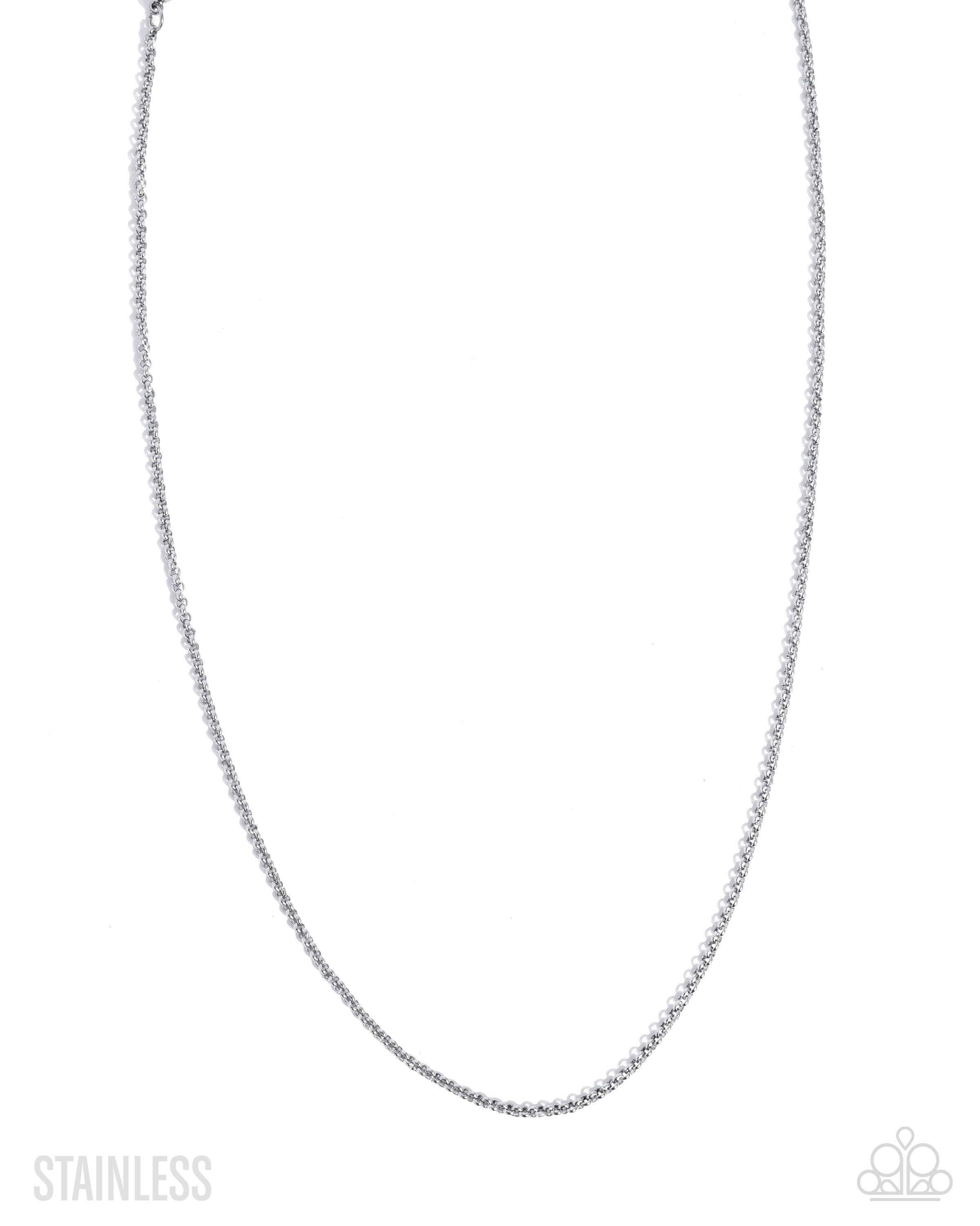 Luminescent Leverage Silver Unisex Necklace – 3D Jewelz