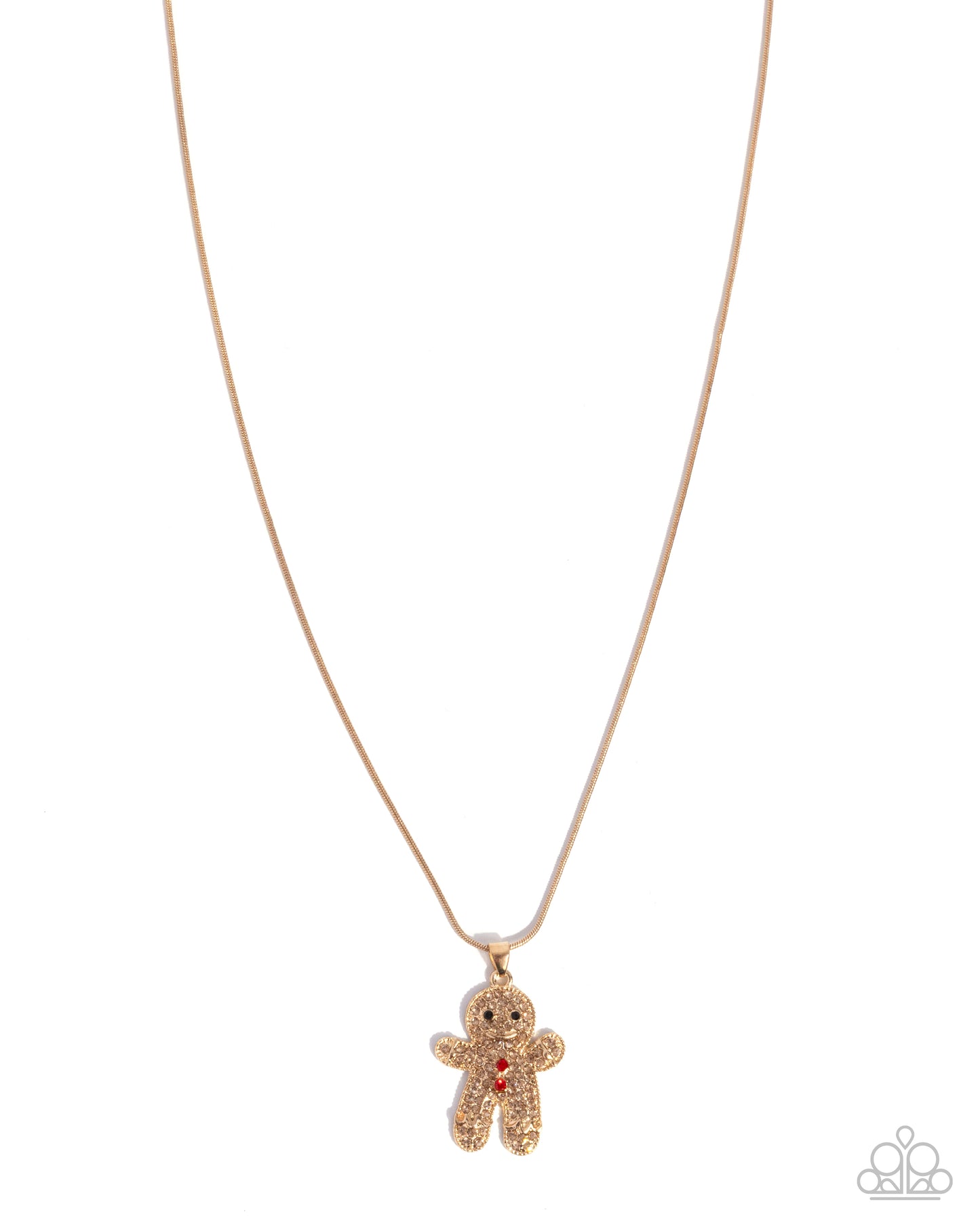 Gingerbread Glam Gold Necklace - Paparazzi Accessories