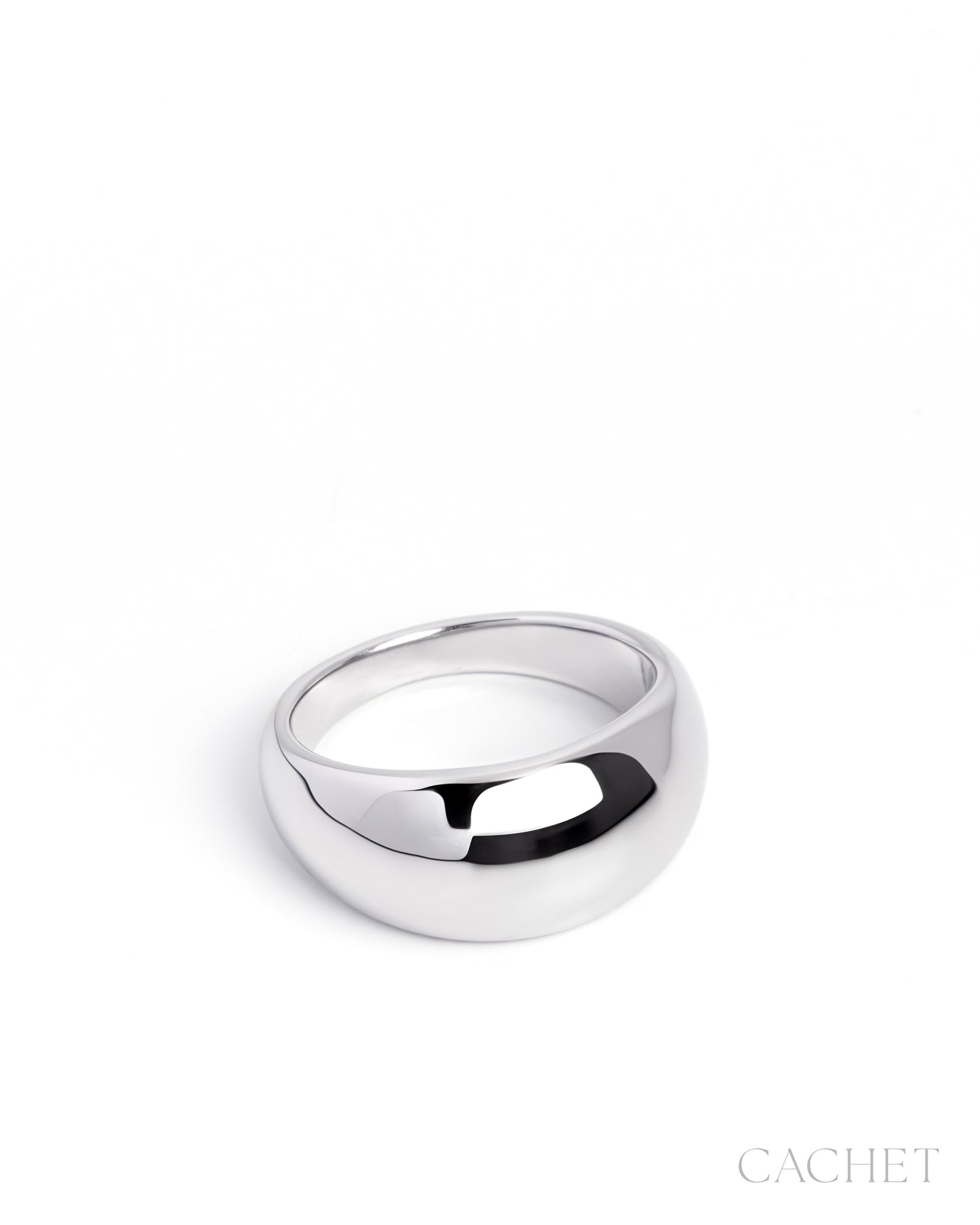 Silque Rhodium-Plated Ring - Cachet by Paparazzi