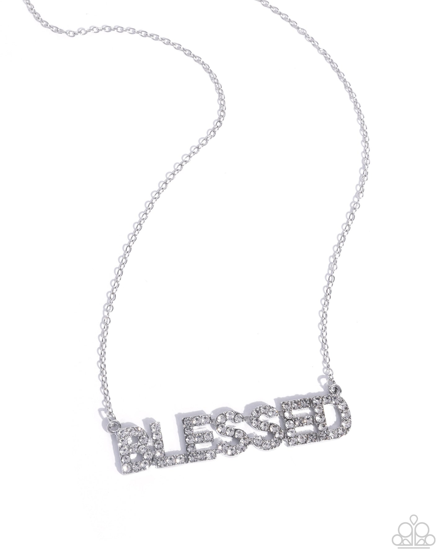 Blessed Benefit White Necklace - Paparazzi Accessories
