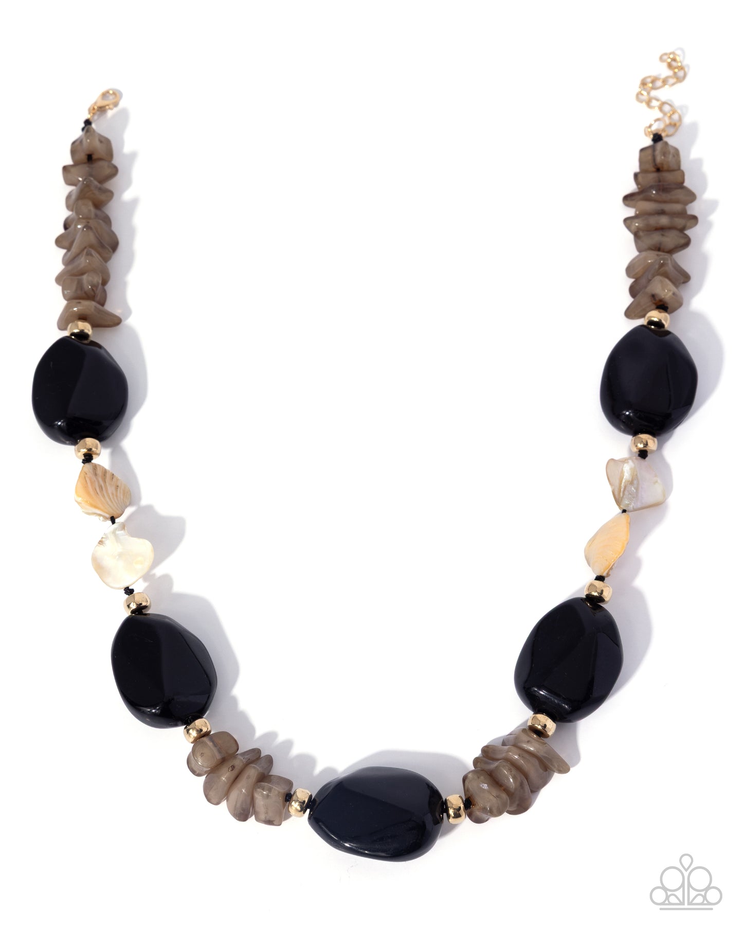 Coastal Cha Cha Black Necklace - Paparazzi Accessories