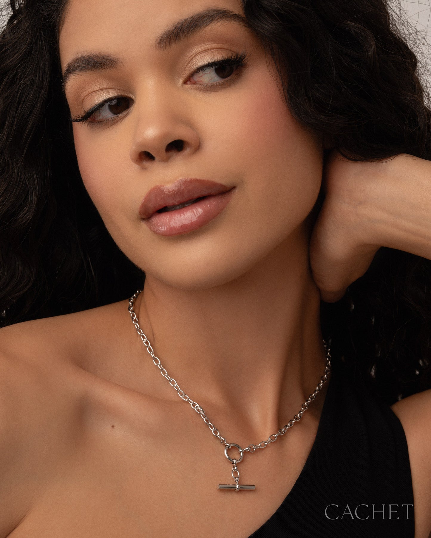 Rhéia Rhodium Plated Necklace - Cachet by Paparazzi