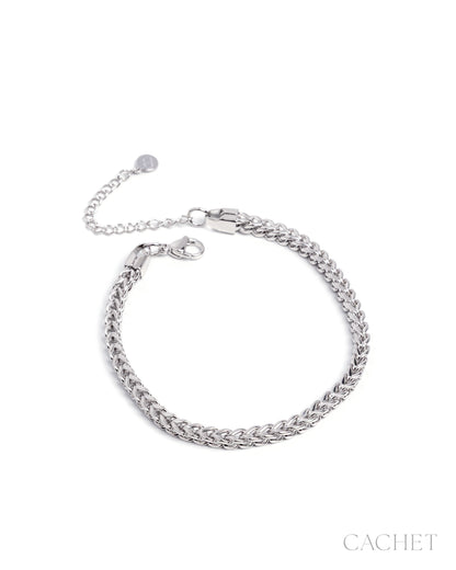 Perspicace Rhodium-Plated Bracelet - Cachet by Paparazzi