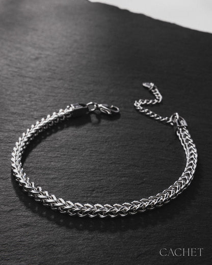 Perspicace Rhodium-Plated Bracelet - Cachet by Paparazzi