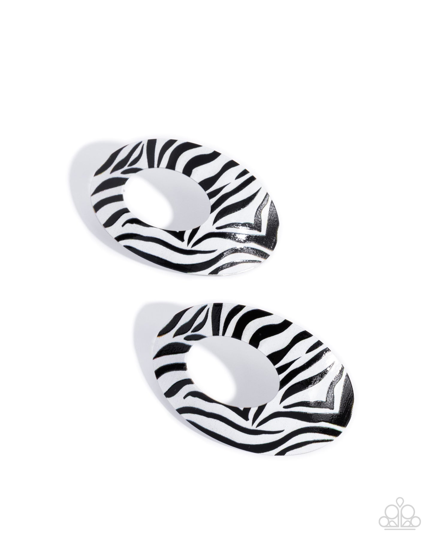 Zebra Style Multi Post Earring - Paparazzi Accessories