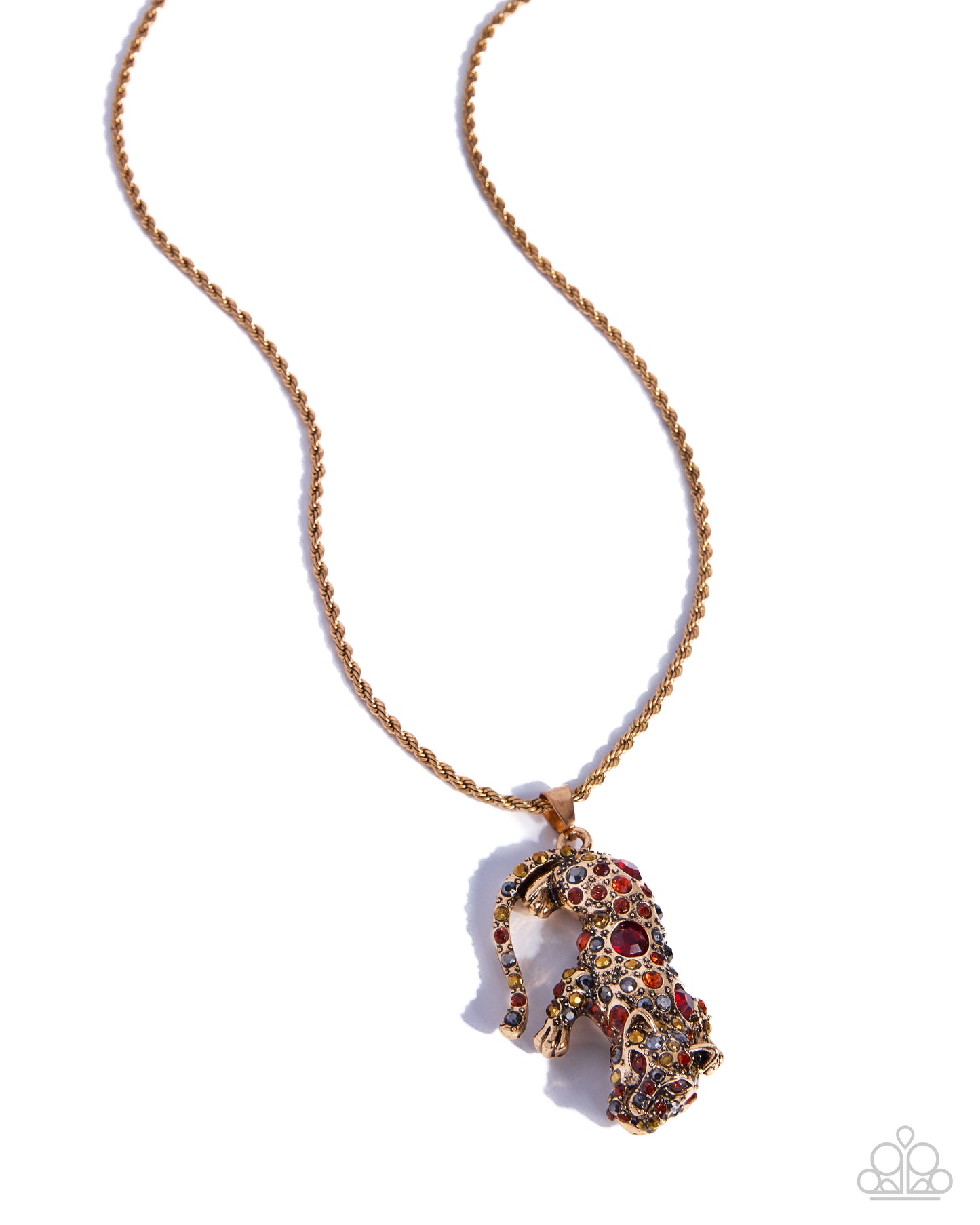 Ferocious Feline Gold Jaguar Necklace (March 2026 LOP) - Paparazzi Accessories