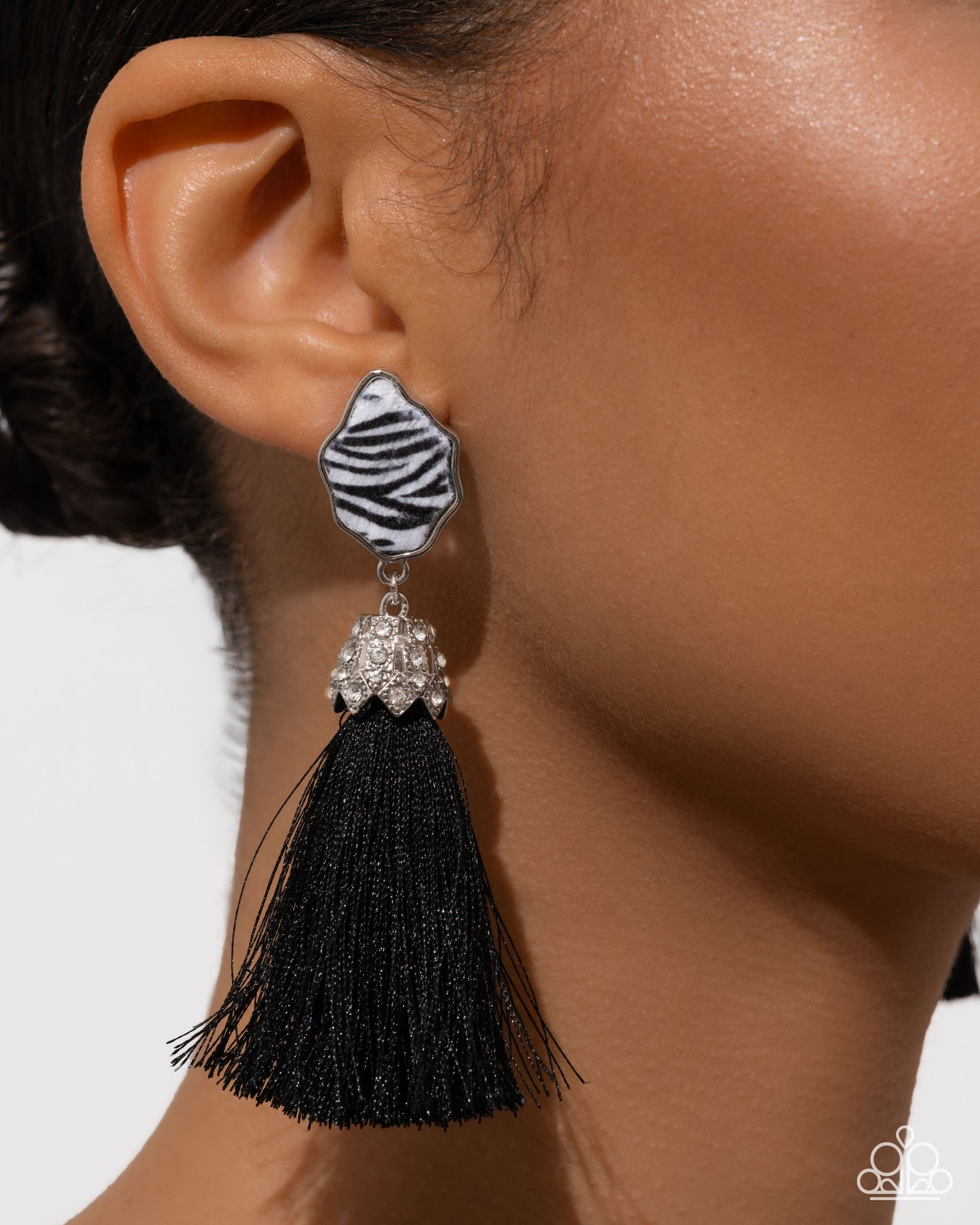 Iconic Zebra - Black