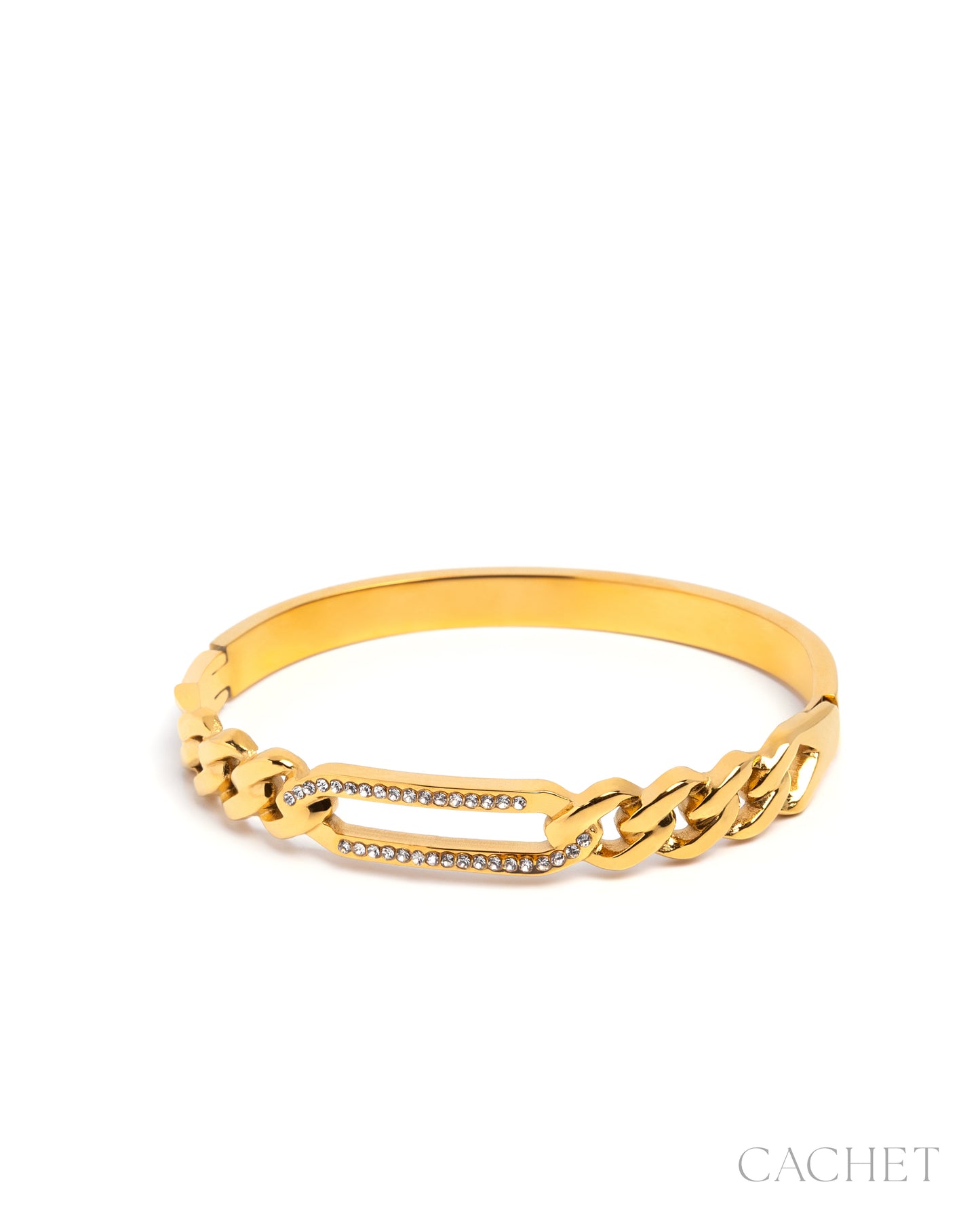 Attirante 18K Gold-Plated Bracelet - Cachet by Paparazzi