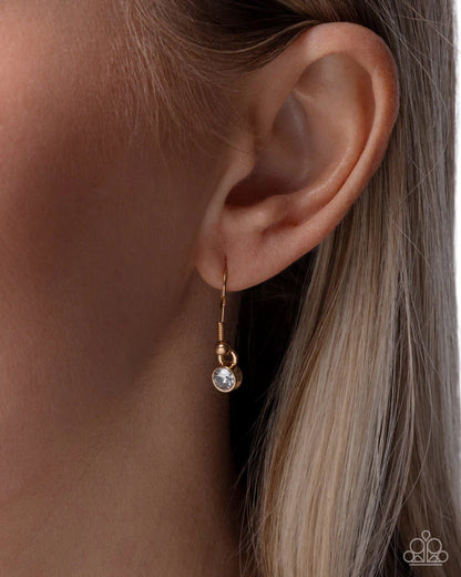 Captivating Construction Gold Necklace - Paparazzi Accessories