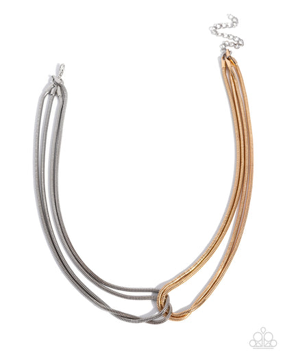 Coiled Cause Multi Necklace - Paparazzi Accessories