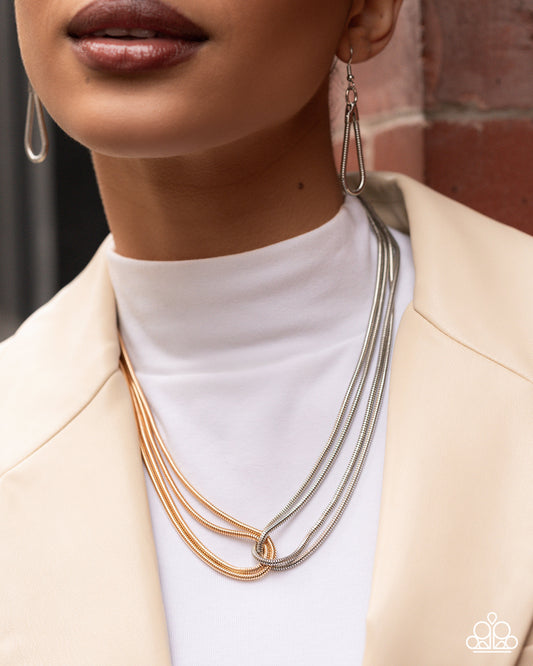 Coiled Cause Multi Necklace - Paparazzi Accessories
