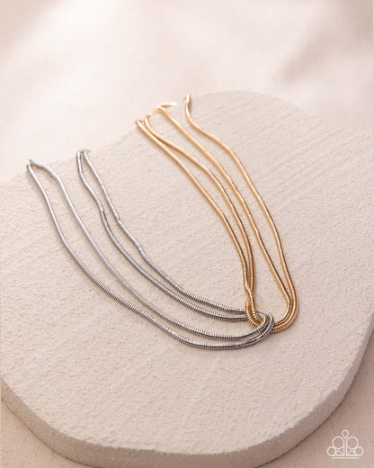 Coiled Cause Multi Necklace - Paparazzi Accessories