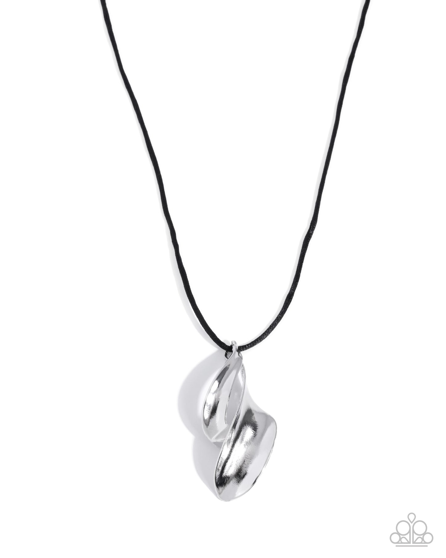 Impressive Individual Silver Necklace - Paparazzi Accessories