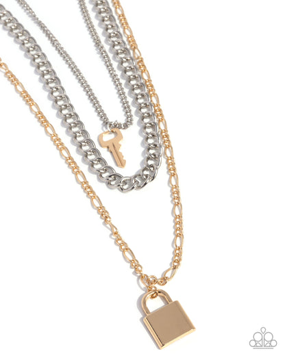 Low Key Layers Multi Necklace - Paparazzi Accessories