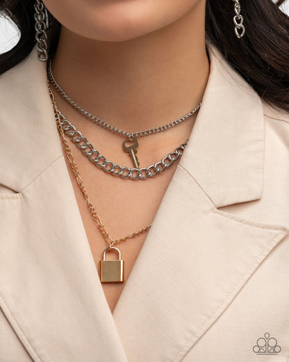 Low Key Layers Multi Necklace - Paparazzi Accessories