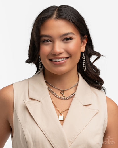 Low Key Layers Multi Necklace - Paparazzi Accessories