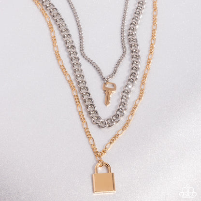 Low Key Layers Multi Necklace - Paparazzi Accessories