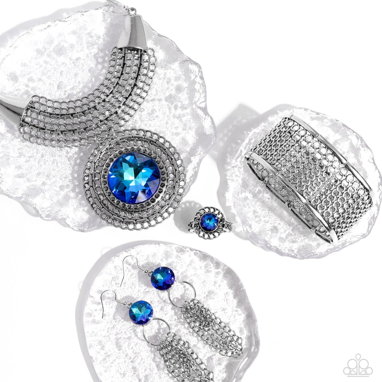 Magnificent Musings Blue Complete Trend Blend Fashion Fix Set (December 2022) - Paparazzi Accessories