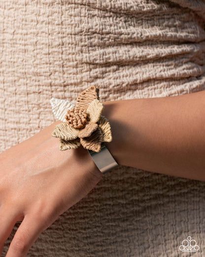 Petal Promotion Flower Cuff Bracelet - Paparazzi Accessories