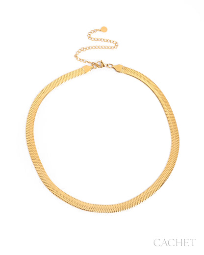 Sway 18K Gold-Plated Necklace - Cachet by Paparazzi