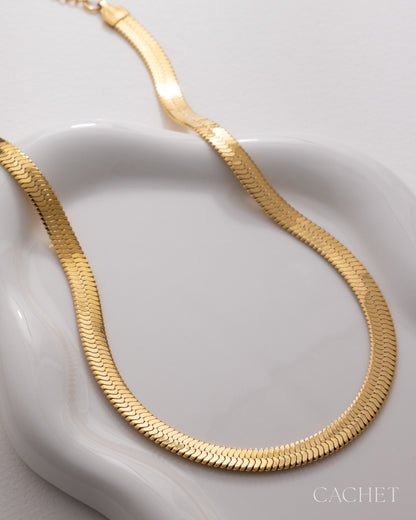 Sway 18K Gold-Plated Necklace - Cachet by Paparazzi