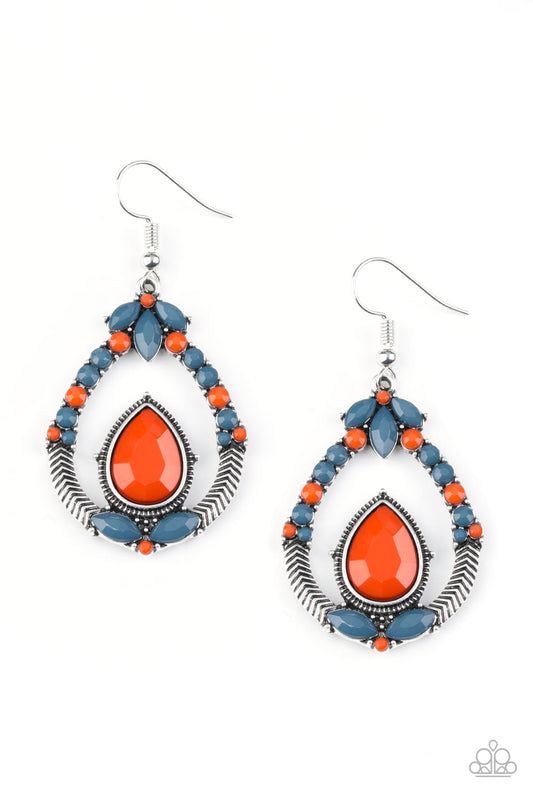 Vogue Voyager Multi Earring - Paparazzi Accessories