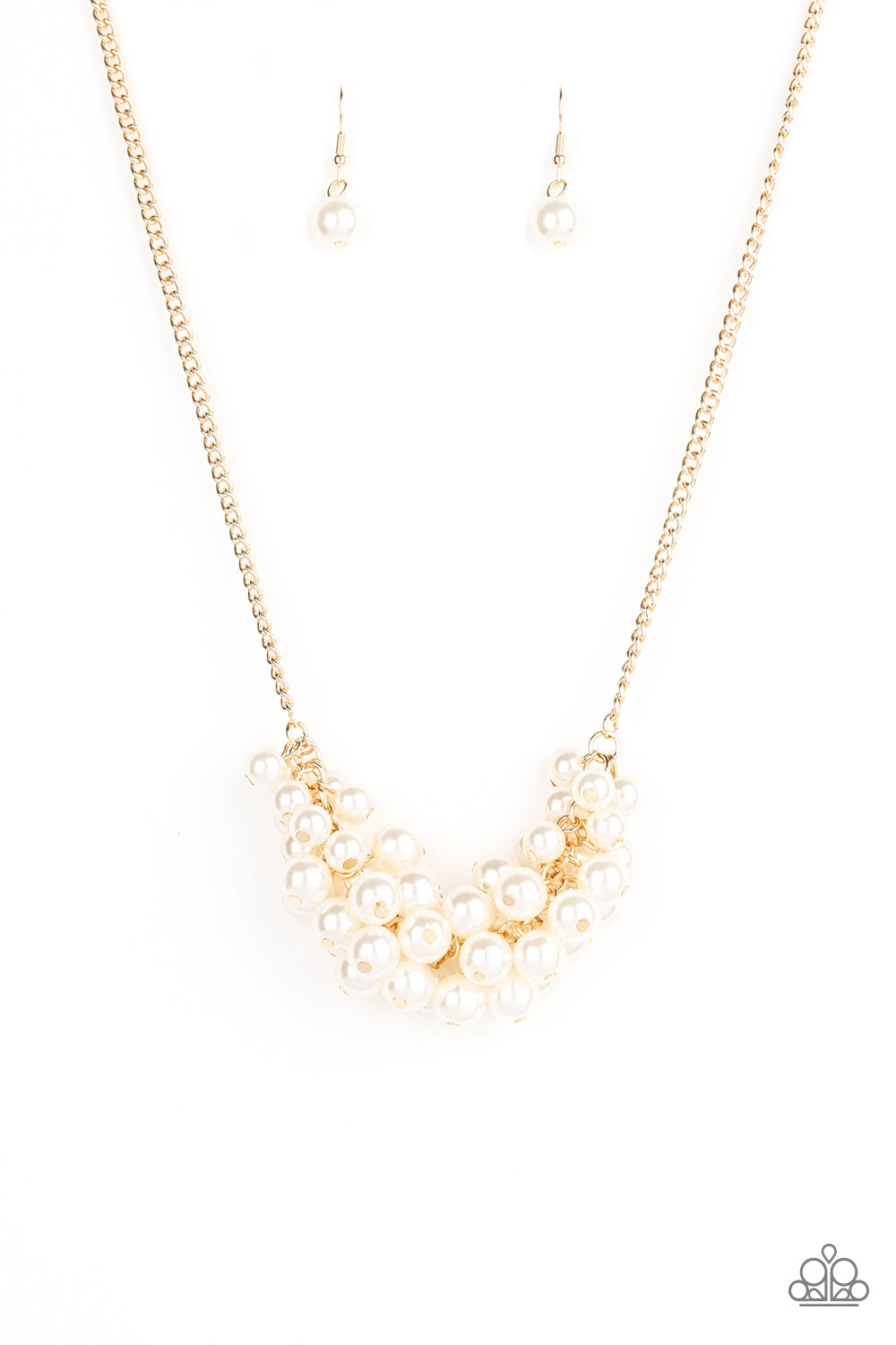 Grandiose Glimmer Gold Necklace - Paparazzi Accessories