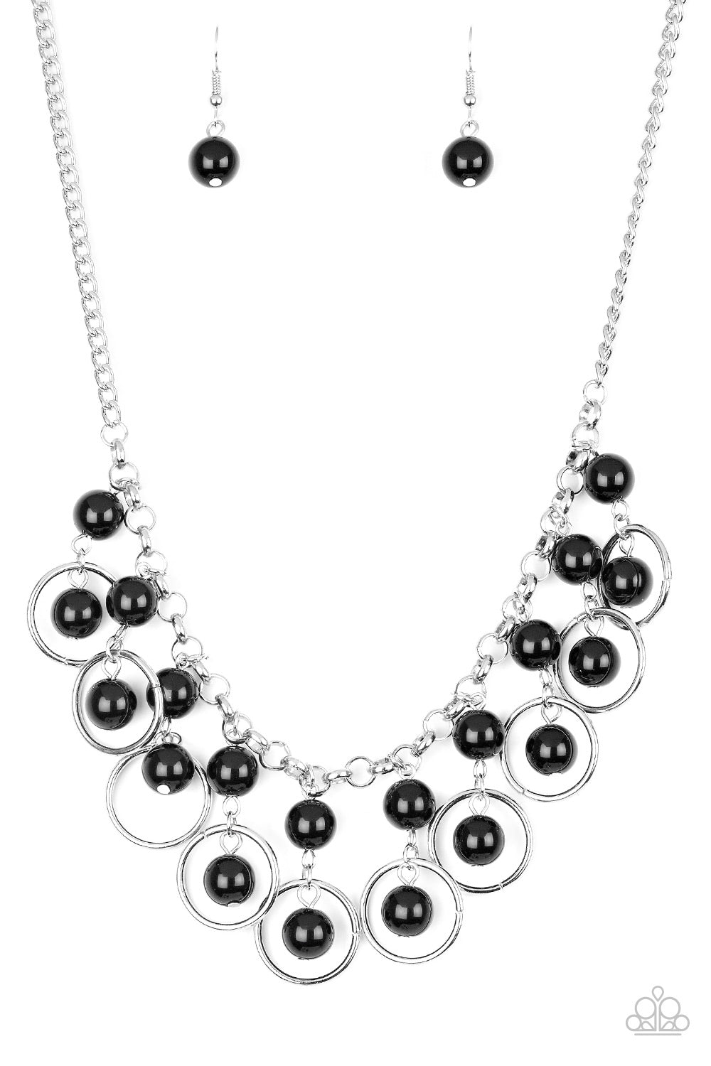 Really Rococo Black Necklace - Paparazzi Accessories