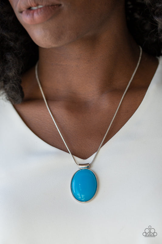 Rising Stardom Blue Necklace - Paparazzi Accessories