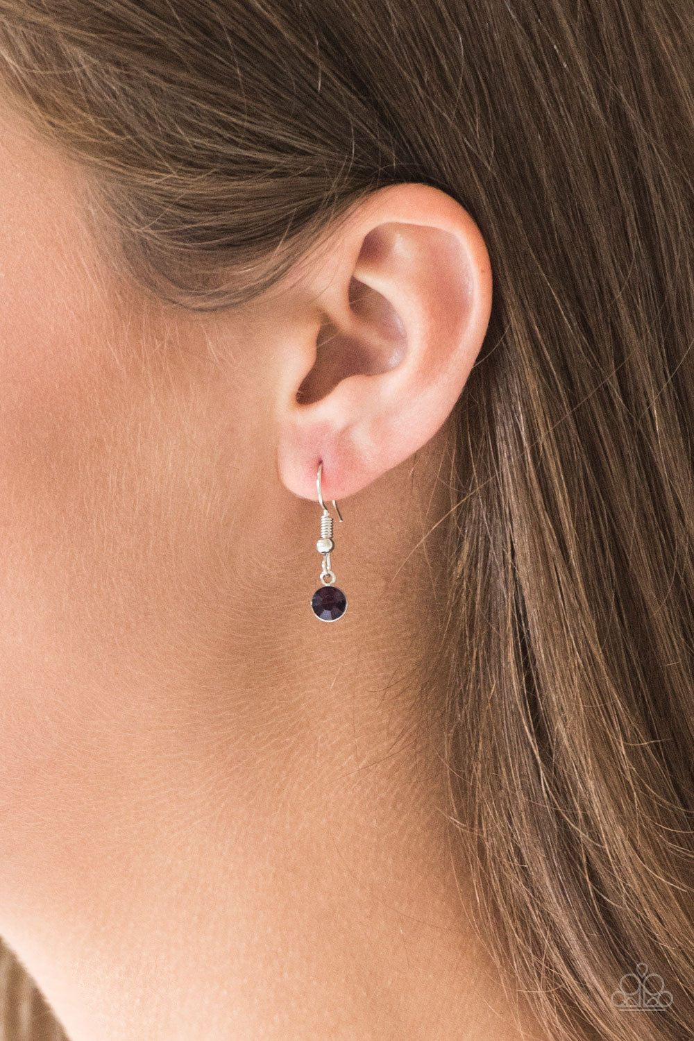 Sparkling Stargazer Purple Necklace - Paparazzi Accessories