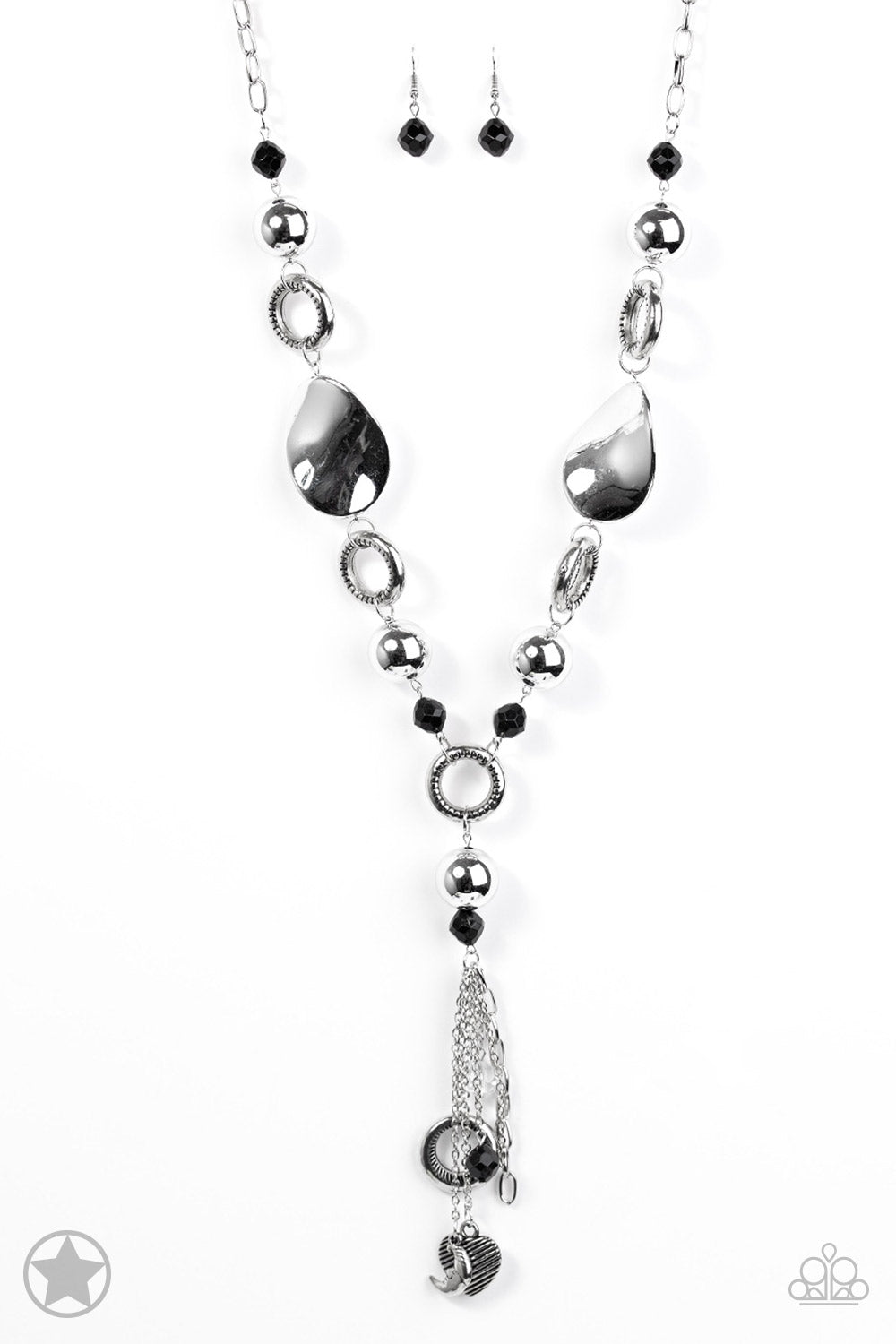 Total Eclipse Of the Heart Blockbuster Necklace - Paparazzi Accessories - jazzy-jewels-gems