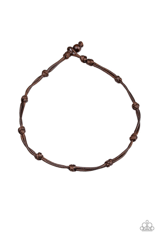 In or SCOUT Brown Urban Necklace - Paparazzi Accessories